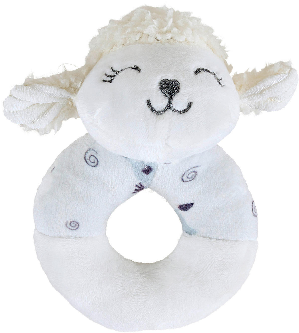 CSÖRGŐ - krém/fehér, Basics, textil (9/12,5cm) - Patinio