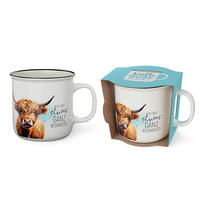 BECHER    - Schwarz, Basics, Keramik (12,5/9,4cm)