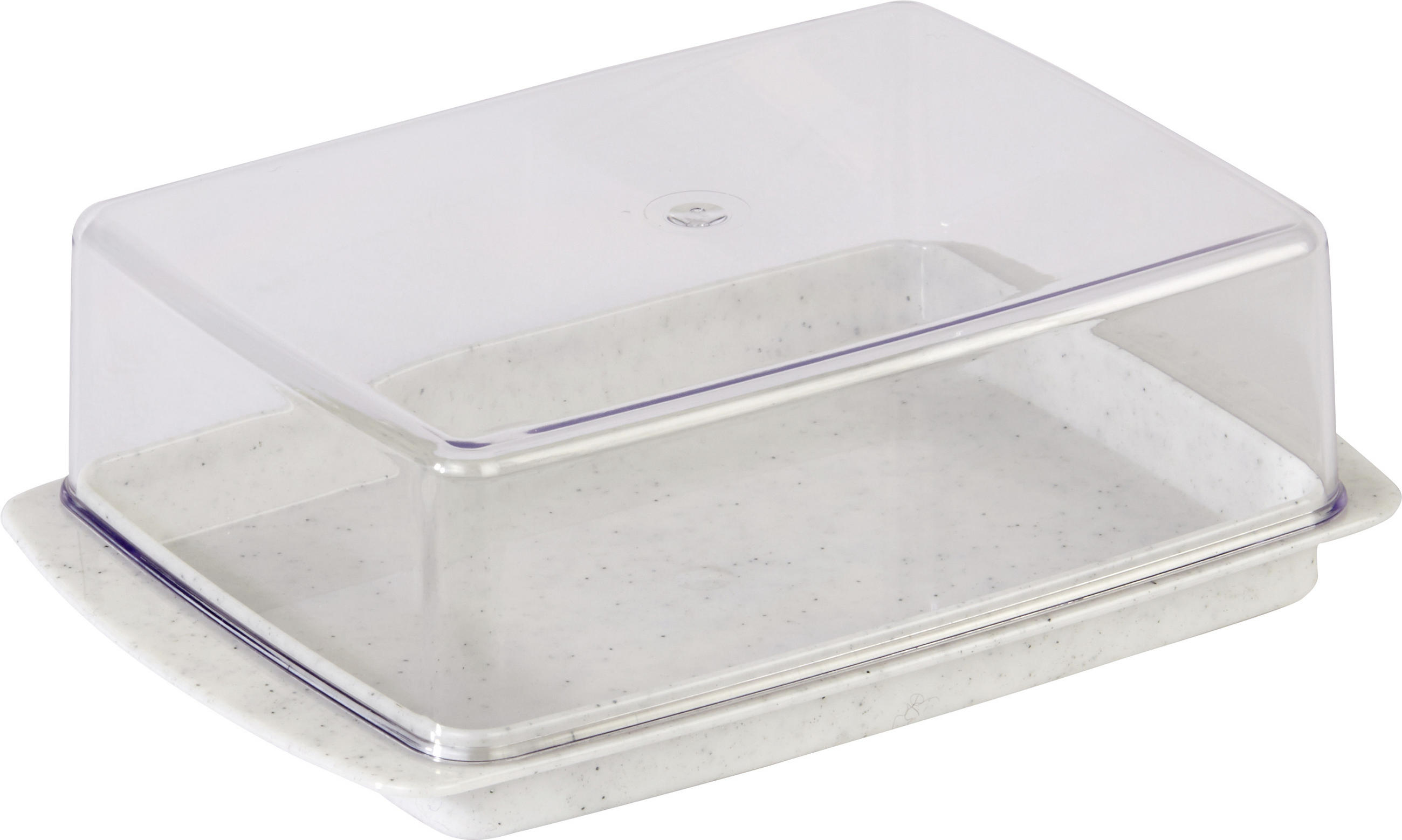 Butterdose aus Kunststoff Resi ca. 14,6/9,7/5,3 cm