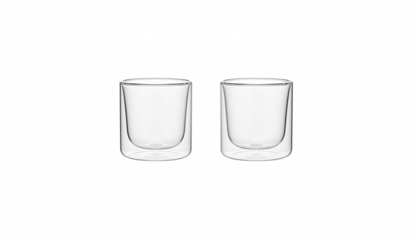GLÄSERSET MIRA  2-teilig  - KONVENTIONELL, Glas (6,4/6,3cm) - Gefu