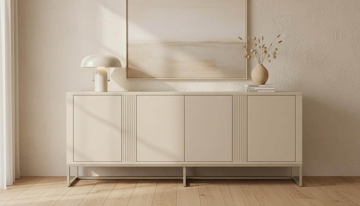 SIDEBOARD  180/75/40 cm  - kashmir, Trend, metall/trämaterial (180/75/40cm) - Milino