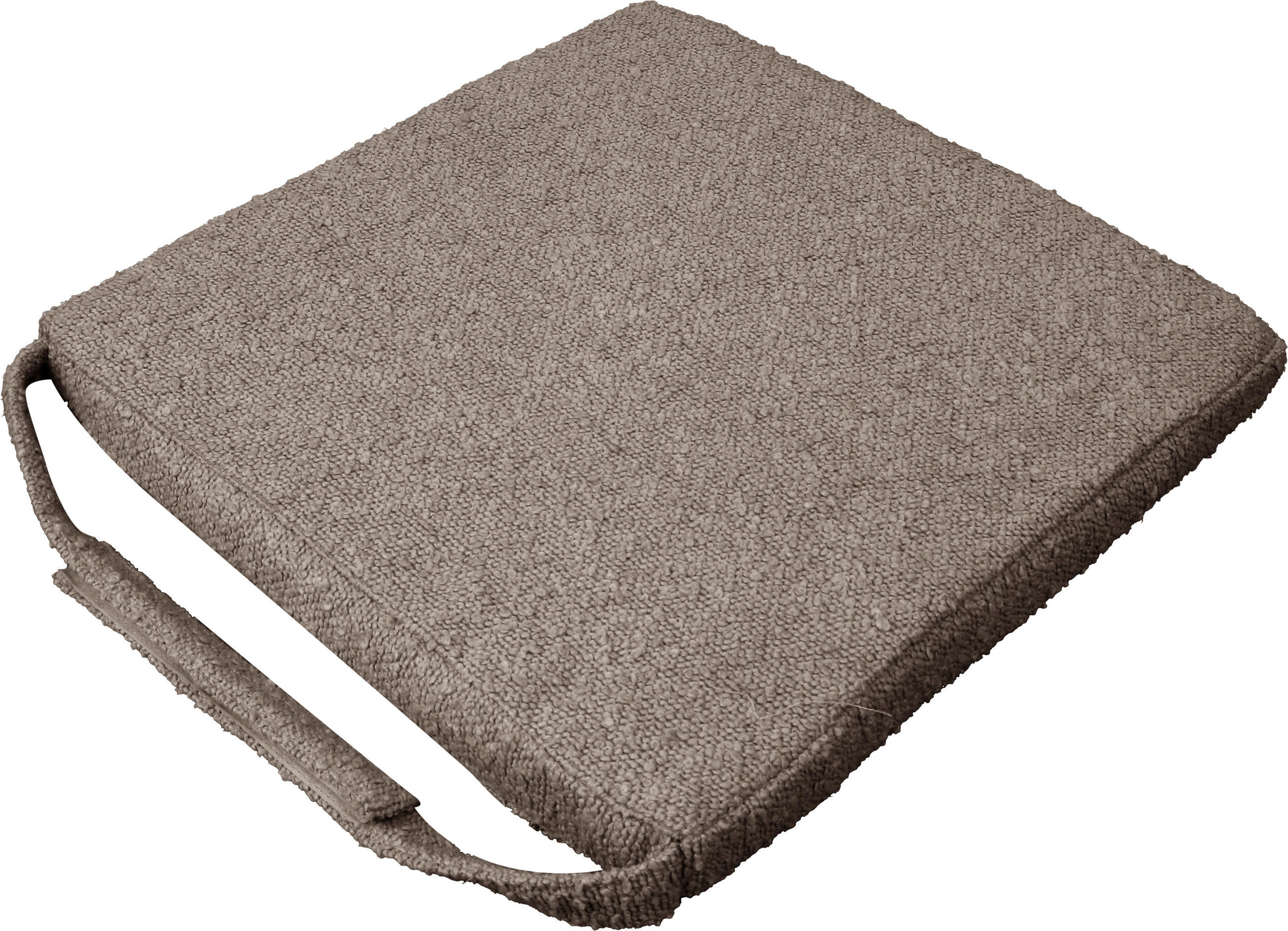 SITZKISSEN  40/40 cm   - Taupe, Konventionell, Textil (40/40cm) - Dieter Knoll