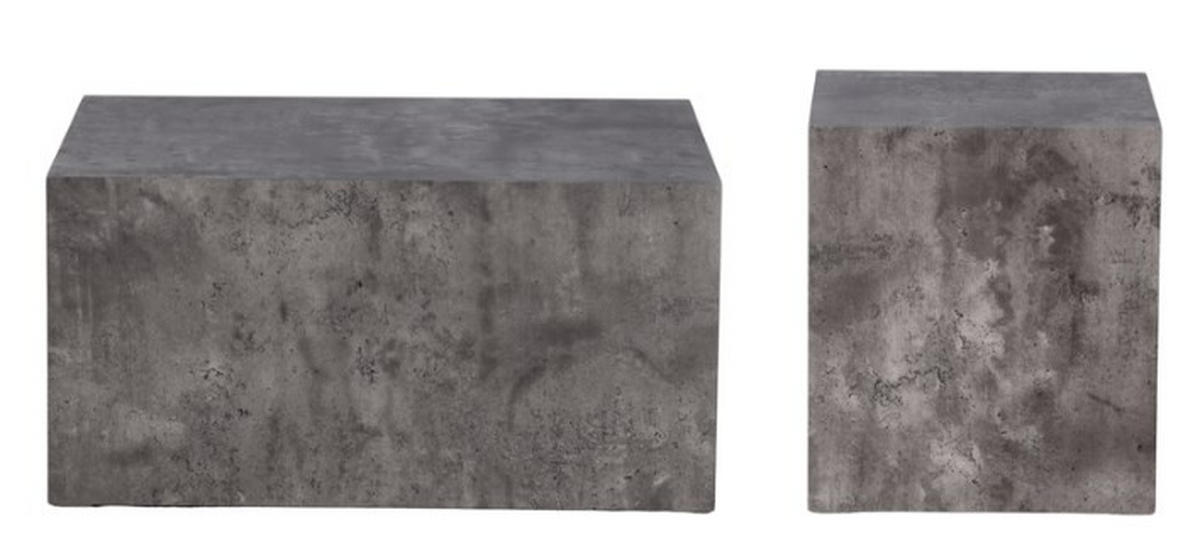 SOFFBORD SET - mörkgrå, Design, trämaterial (45/40/40/60/40/80cm) - Niels Andersson