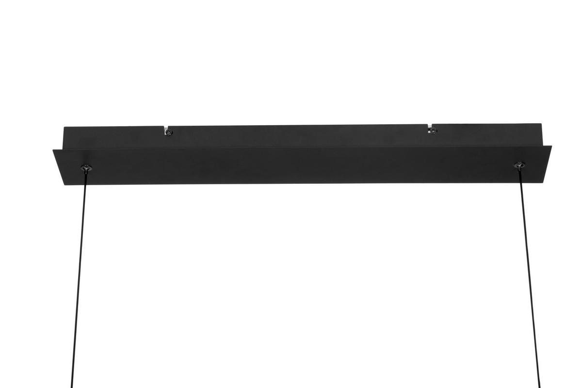 LED-HÄNGELEUCHTE Aero 98/45/150 cm   - Schwarz, Design, Metall (98/45/150cm) - Dieter Knoll