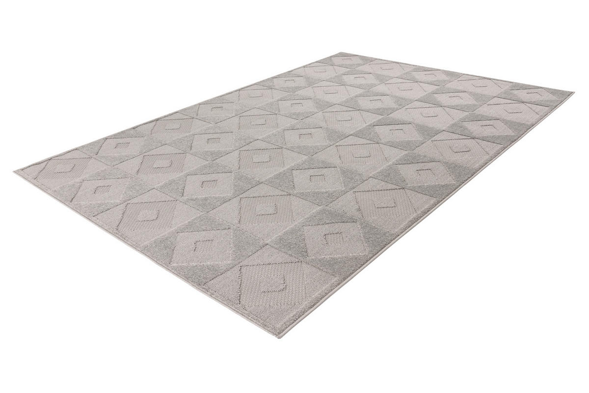 TKANA PREPROGA      80/150 cm    tkano  srebrne barve  - srebrne barve, Basics, umetna masa/tekstil (80/150cm)