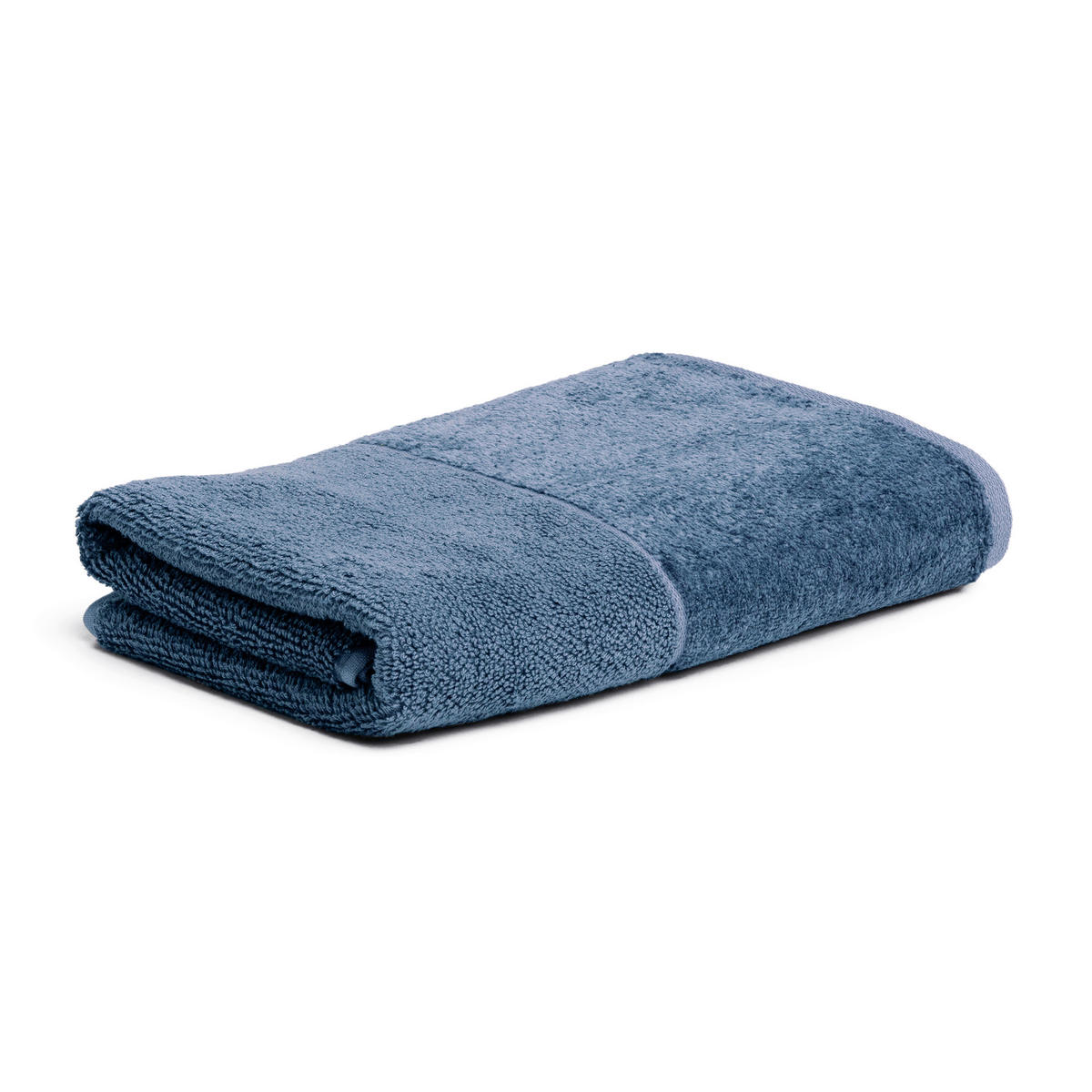 HANDTUCH BAMBOO LUXE Blau  - Blau, Basics, Textil (50/100cm) - Moeve