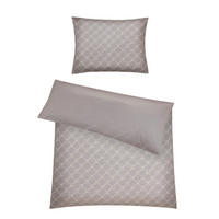 WENDEBETTWÄSCHE Makosatin 140/200 cm  - Sandfarben, Design, Naturmaterialien/Textil (140/200cm) - Joop!