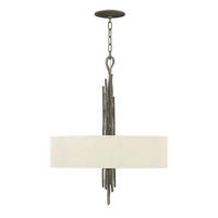 HÄNGELEUCHTE 61/61/91,5 cm    - Dunkelbraun, Lifestyle, Metall (61/61/91,5cm) - Elstead Lighting
