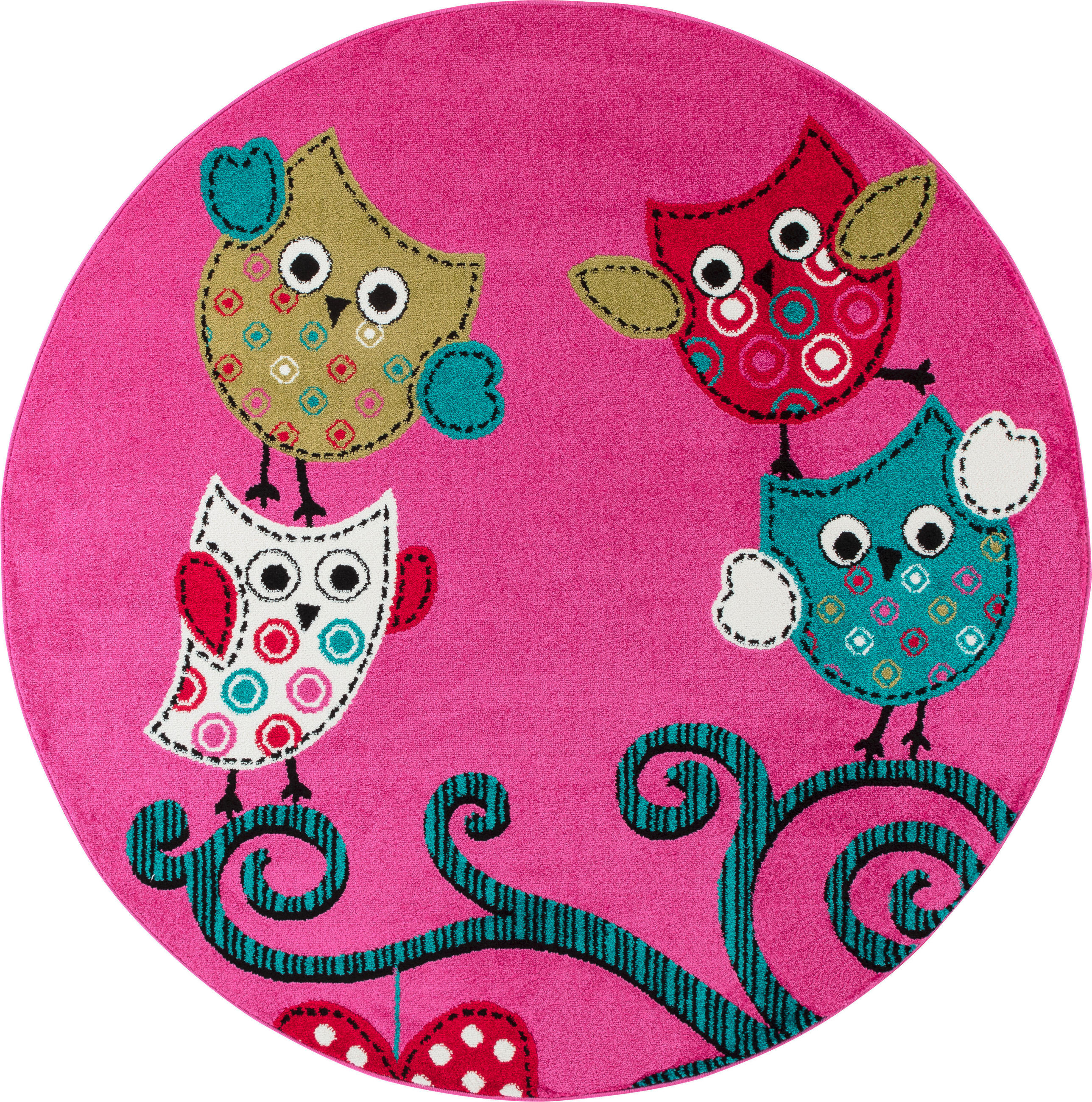 BARNMATTA 120/120 cm Kids  - violett, Trend, textil (120/120cm) - Ben'n'jen