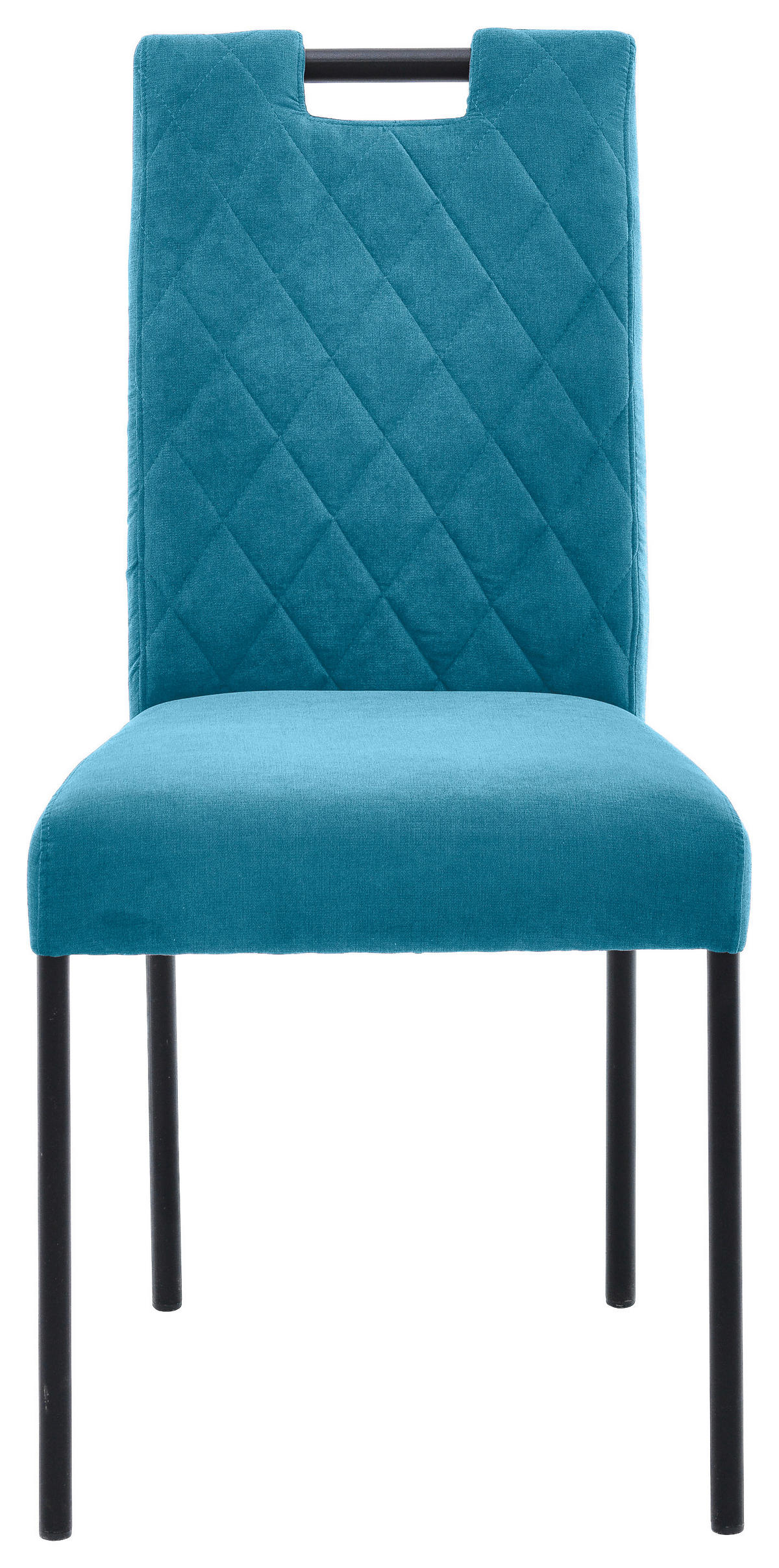 ŽIDLE, tyrkysová - černá/tyrkysová, Konvenční, kov/textil (46/91/61cm) - Carryhome