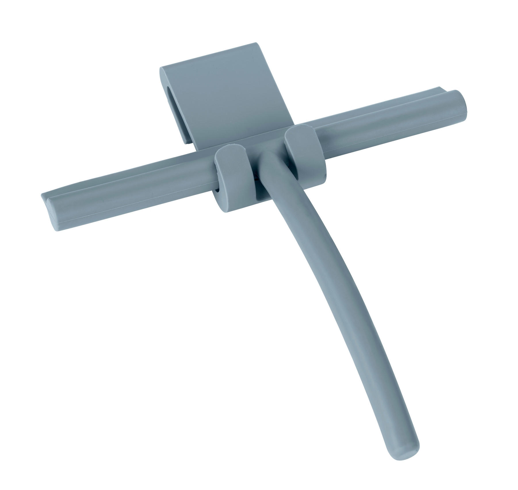 DUSCHABZIEHER  - Blau, Konventionell, Kunststoff (21/25,5/4cm) - Schöner Wohnen
