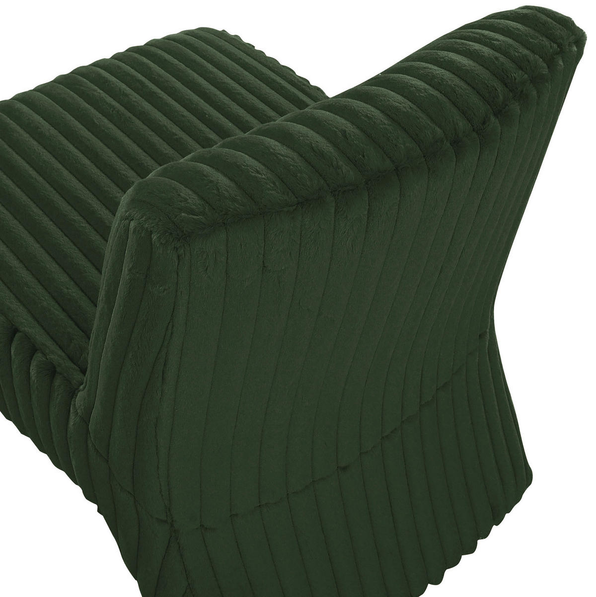 SESSEL in Cord Dunkelgrün  - Dunkelgrün/Schwarz, Konventionell, Kunststoff/Textil (68/72/89cm) - MID.YOU