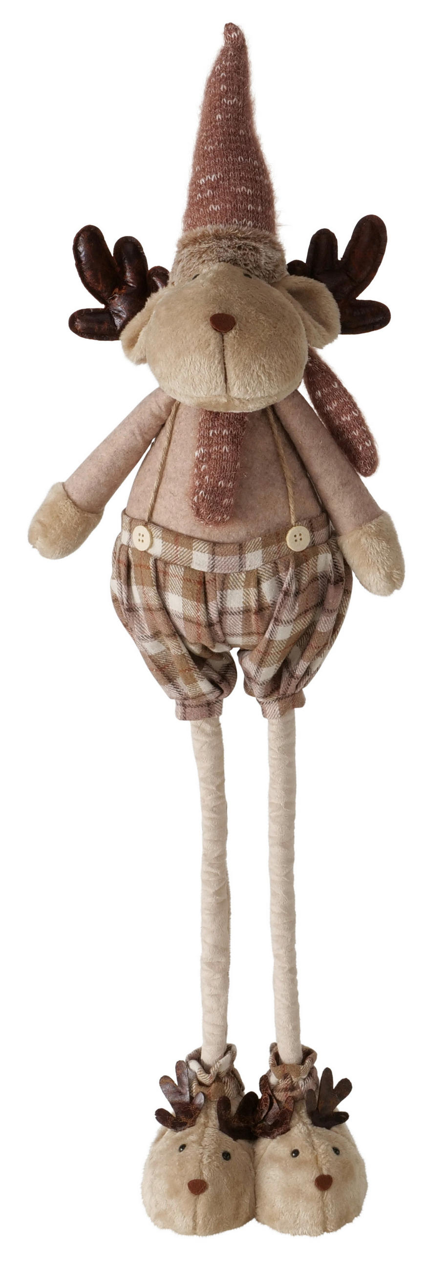 DEKORENTIER - Braun, Lifestyle, Textil/Stein (32/17/112cm)