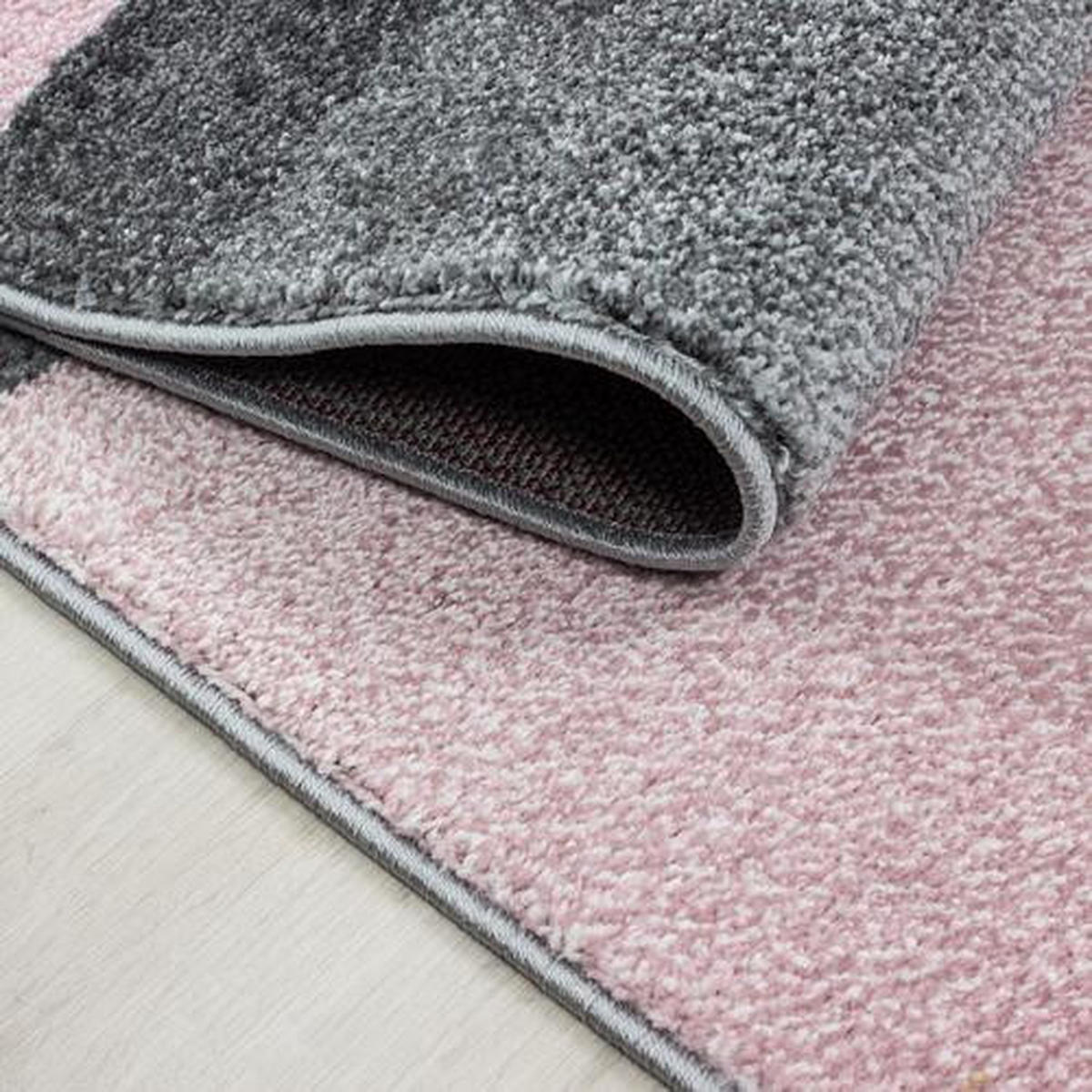 WEBTEPPICH 80/150 cm Lucca 1810 Pink  - Pink, Trend, Textil (80/150cm) - Novel