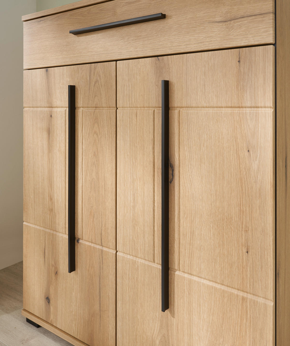 GARDEROBE 5-teilig  in 170/200/39 cm  - Eichefarben, MODERN, Holzwerkstoff (170/200/39cm) - MID.YOU