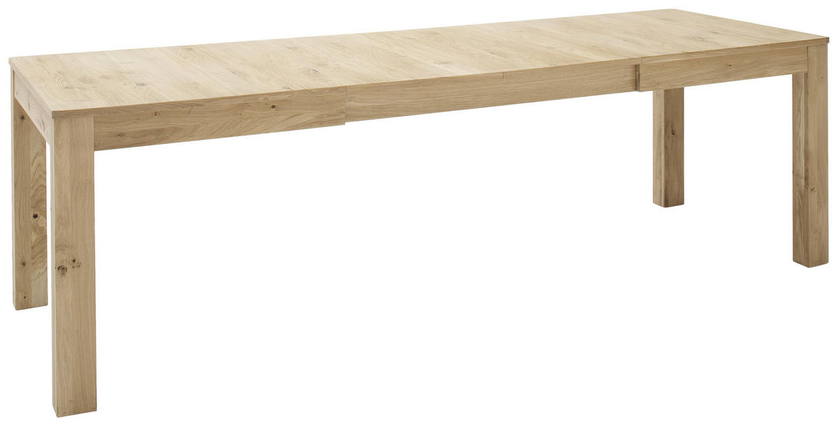 MATBORD i trä, trämaterial 160-260/90/77 cm   - ekfärgad, Design, trämaterial/trä (160-260/90/77cm) - Livetastic