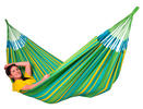 HÄNGEMATTE kingsize outdoor  - Türkis/Gelb, KONVENTIONELL, Textil (180/400cm) - La Siesta
