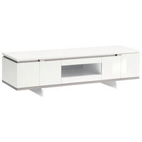 TV-SZEKRÉNY 170/48,2/52,7 cm  - fehér, Lifestyle, faalapú anyag (170/48,2/52,7cm) - Novel