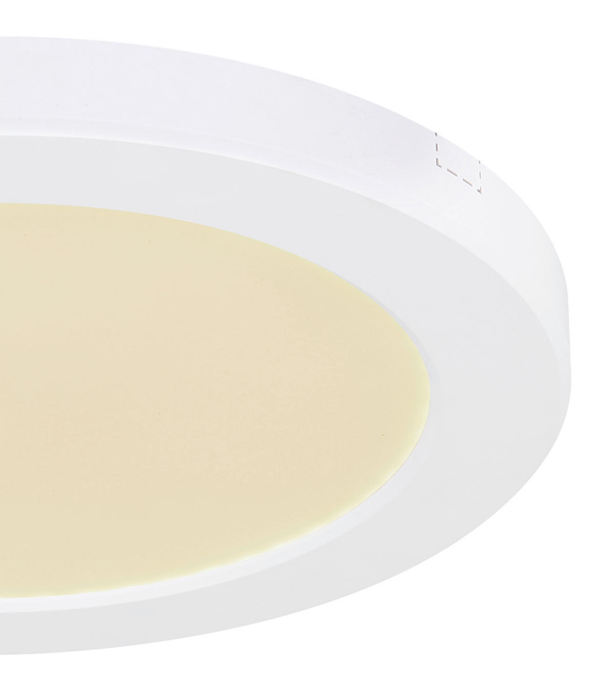 Plafonieră Cu Led 18 W  22/1,8 cm    - alb, Basics, plastic (22/1,8cm) - Boxxx