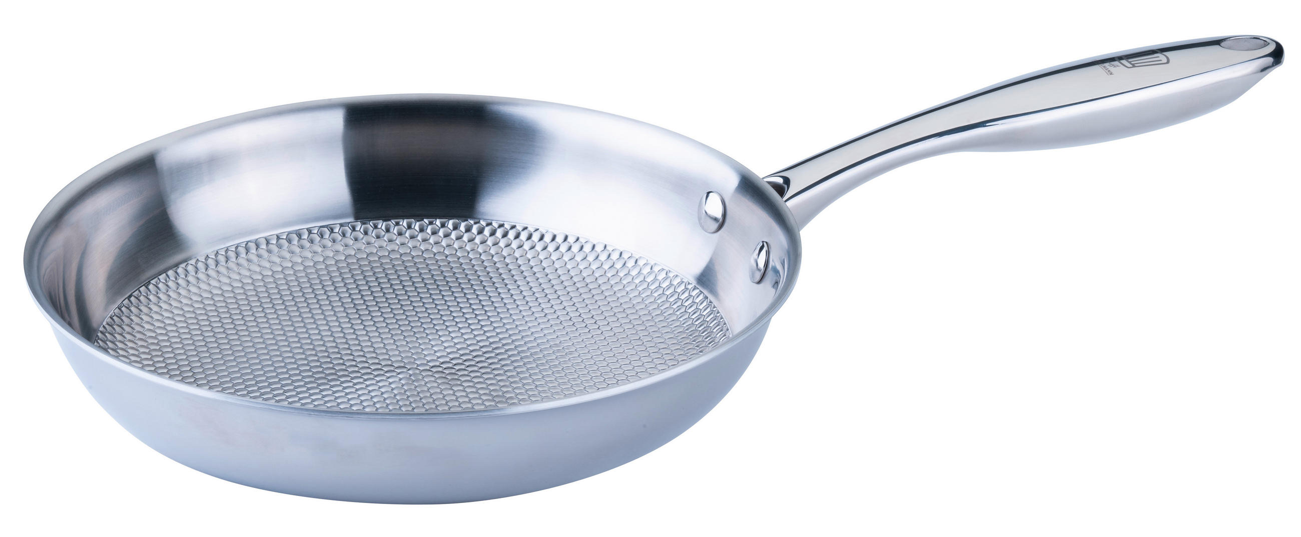 PFANNE Chefkoch 24 cm  - Silberfarben, Basics, Metall (24cm) - Chefkoch+Fackelmann