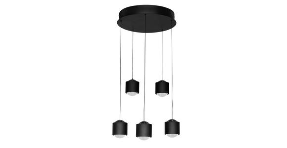 LED-HÄNGELEUCHTE 34/170 cm - Schwarz, Design, Kunststoff/Metall (34/170cm) - Novel