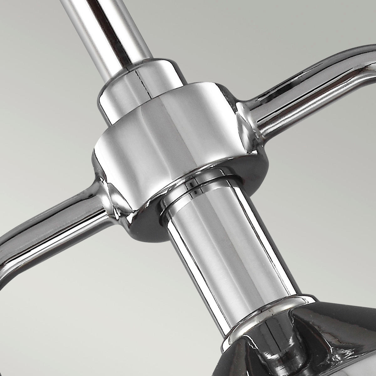 HÄNGELEUCHTE Elstead Paulson 13,3/11/41,5 cm   - Chromfarben, KONVENTIONELL, Glas/Metall (13,3/11/41,5cm) - Elstead Lighting