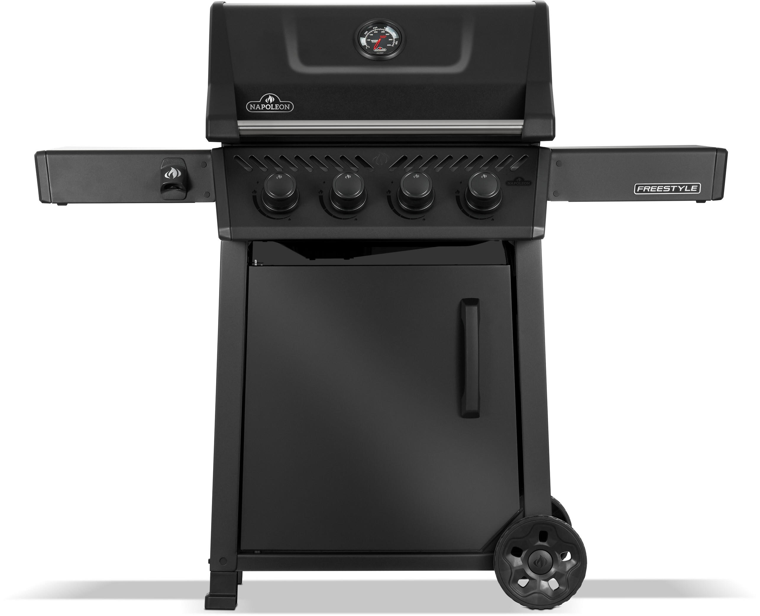 PLINSKI ROŠTILJ F425DPK-1  crna  - crna, Basics, metal (64/132cm) - Napoleon