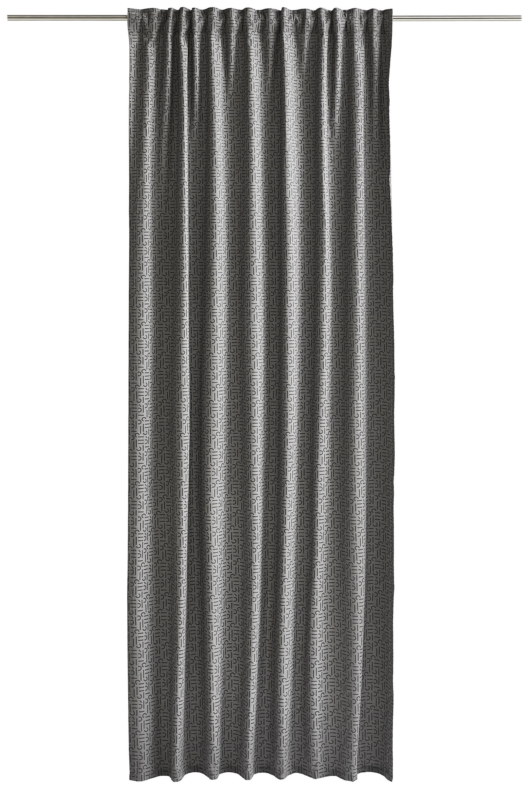FERTIGVORHANG E-Scatter blickdicht 130/250 cm   - Anthrazit, Design, Textil (130/250cm) - Esprit