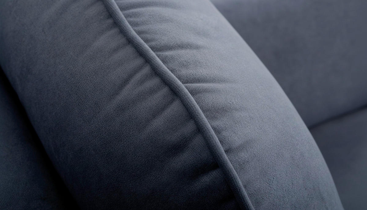 RELAXSESSEL in Textil Blau  - Blau/Buchefarben, Design, Holz/Textil (88/110/92cm) - Livetastic