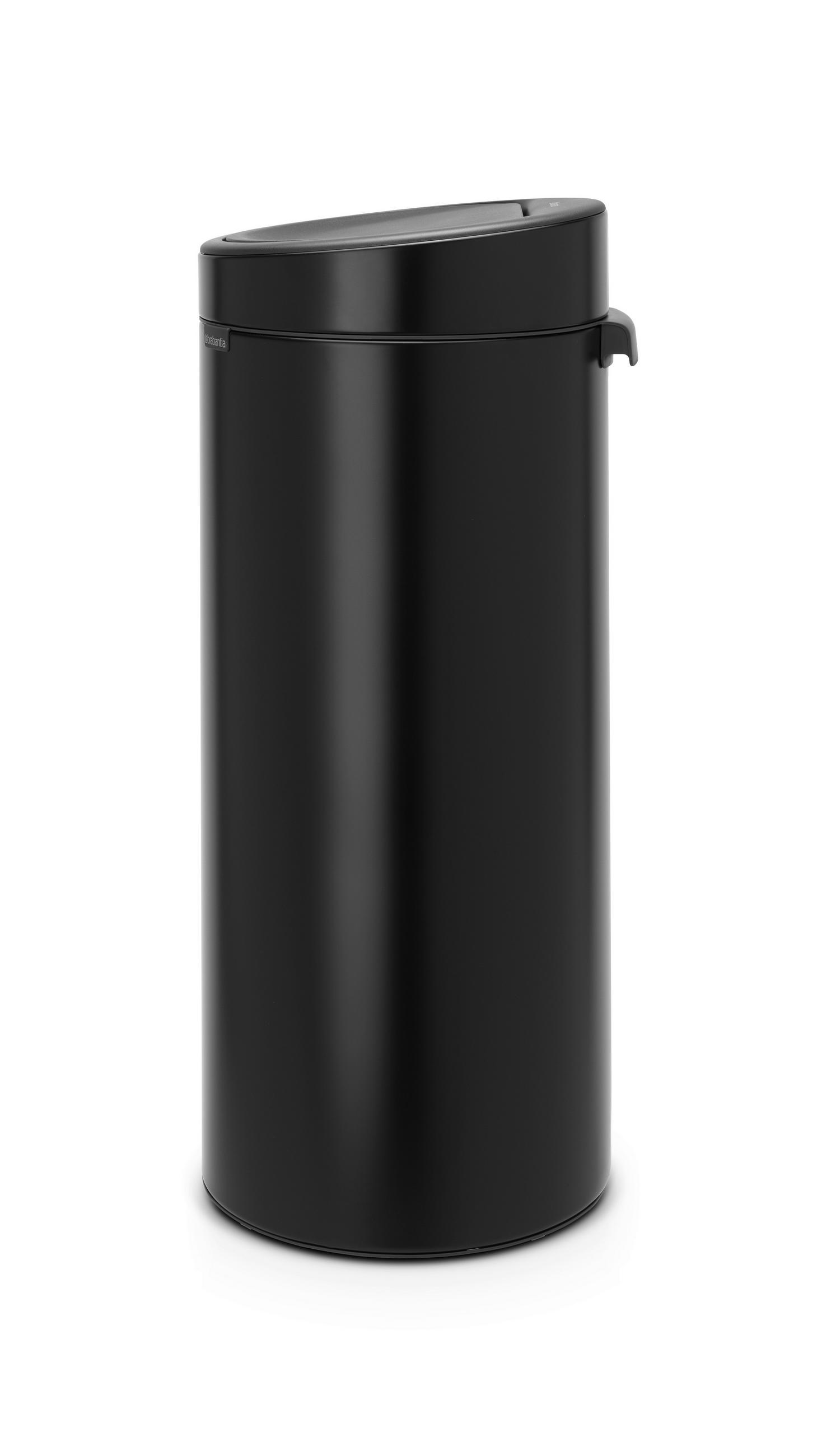 SZEMETESVÖDÖR - fekete, Basics, műanyag/fém (29,5/72/32cm) - Brabantia