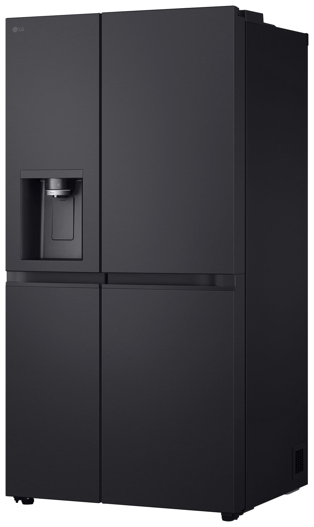 SIDE-BY-SIDE 91,3/179/73,5 cm GSLE91EVAB  - Schwarz, Trend, Glas/Kunststoff (91,3/179/73,5cm) - LG