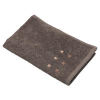 PEŠKIR ZA GOSTE QUATTRO  braon 50/30 cm  - braon, Osnovno, tekstil (50/30cm) - Esposa