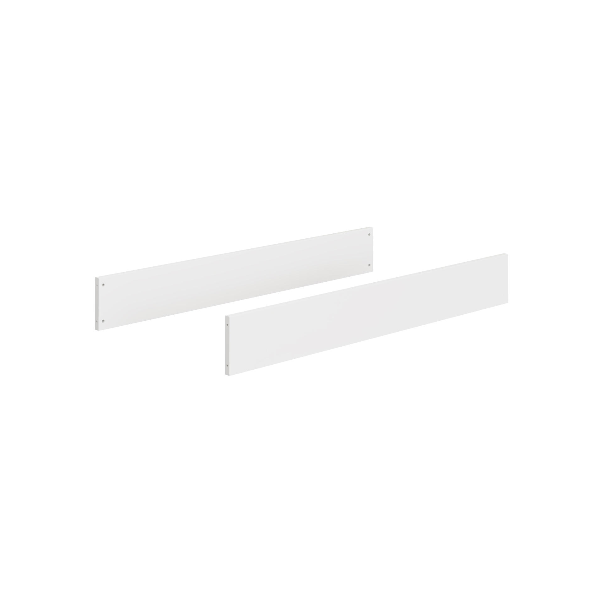 UMBAUSEITEN Fiona  - Weiß, Trend, Holzwerkstoff (139/1,8/18,4cm) - Paidi