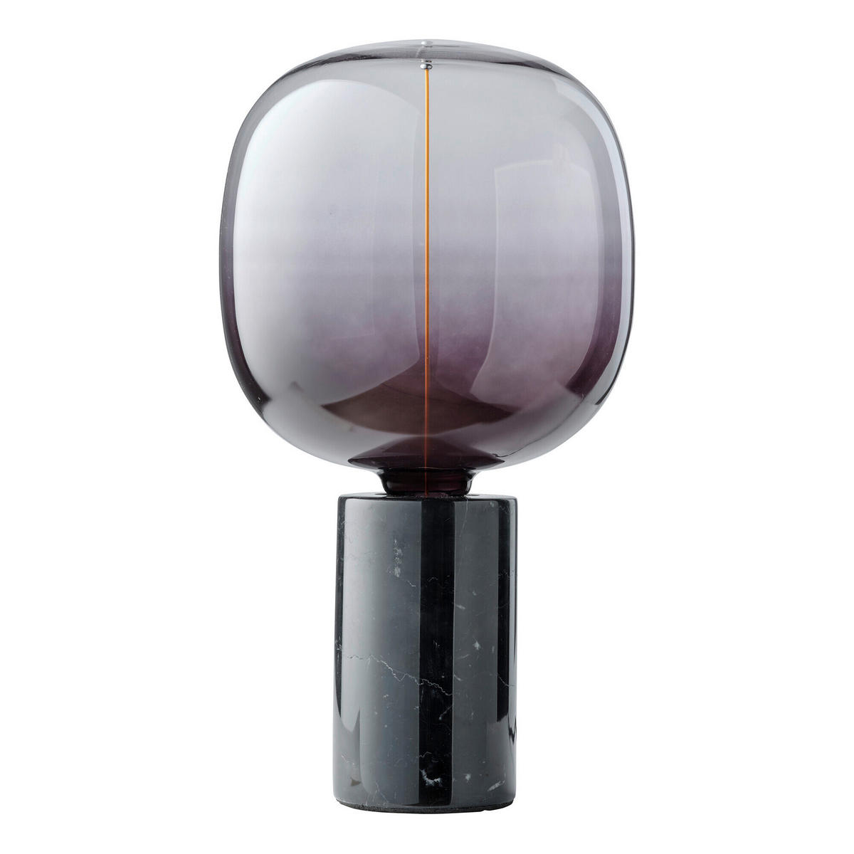 TISCHLEUCHTE 8/13 cm   - Schwarz, Basics, Stein (8/13cm) - Osram