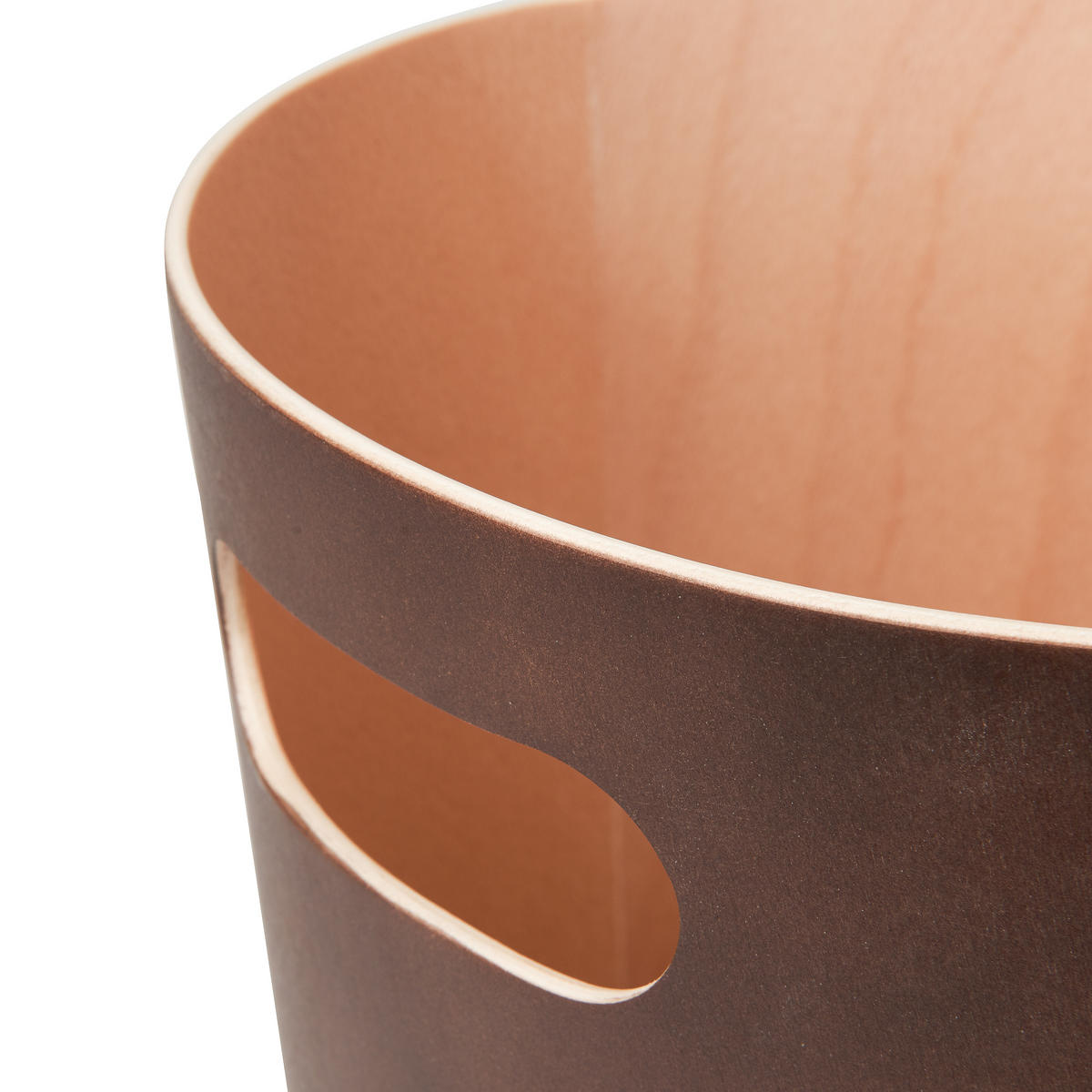 PAPIERKORB 7,5 L  - Braun/Naturfarben, Basics, Holz (23/28/23cm) - Umbra