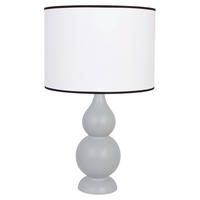 TISCHLEUCHTE Shisha 35/60 cm  - Grau, KONVENTIONELL, Holz (35/60cm)