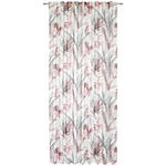 FERTIGVORHANG halbtransparent  - Aubergine, KONVENTIONELL, Textil (140/245cm) - Esposa