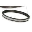 LED-HÄNGELEUCHTE 60/120 cm  - Schwarz, Basics, Kunststoff/Metall (60/120cm) - Ambiente