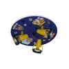 KINDERDECKENLEUCHTE Paw Patrol 35/15 cm   - Blau/Multicolor, Design, Holzwerkstoff/Kunststoff (35/15cm)