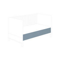 UMBAUSEITEN Olli Umbauseiten  - Blau, Basics, Holzwerkstoff (139,0cm) - Paidi