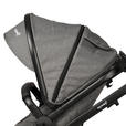 KINDERWAGENSET Korfu  - Dunkelgrau/Schwarz, Basics, Kunststoff/Textil - My Baby Lou