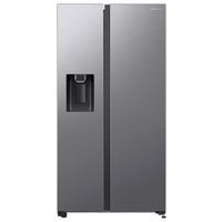 SIDE-BY-SIDE 91,2/178/71,6 cm RS65DG54R3S9EF  - Edelstahlfarben, Basics, Glas/Kunststoff (91,2/178/71,6cm) - Samsung