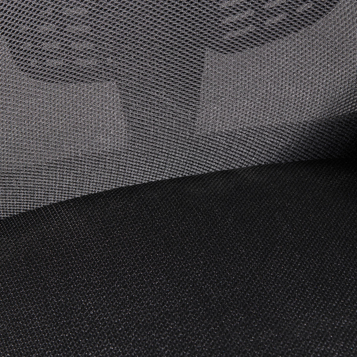 DREHSTUHL  in Netzbespannung Schwarz  - Silberfarben/Schwarz, MODERN, Kunststoff/Textil (59/114-124/65cm) - MID.YOU
