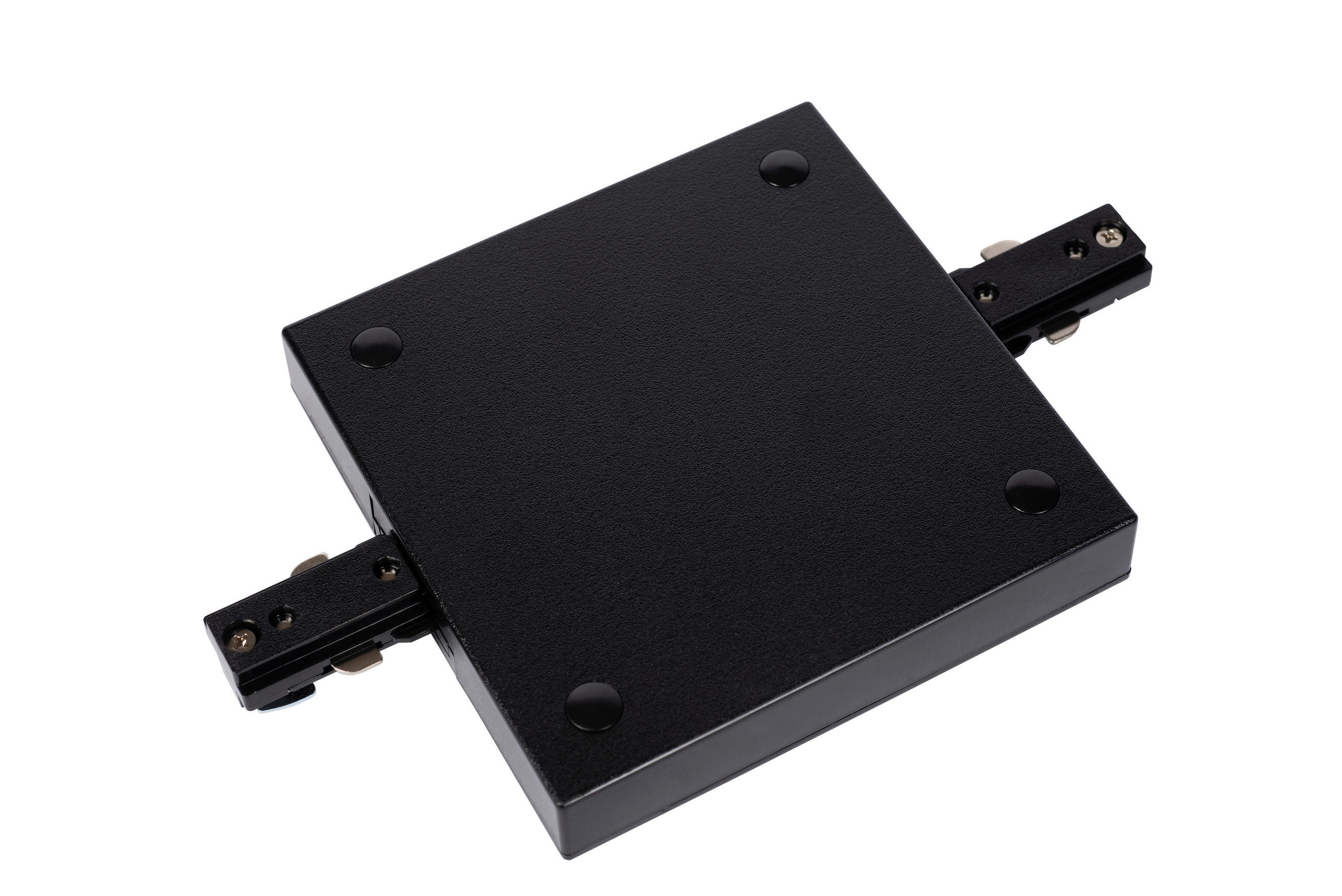SCHIENENSYSTEM Track 19.6/12/1.8 cm   - Schwarz, Basics, Kunststoff (19.6/12/1.8cm) - Lucide