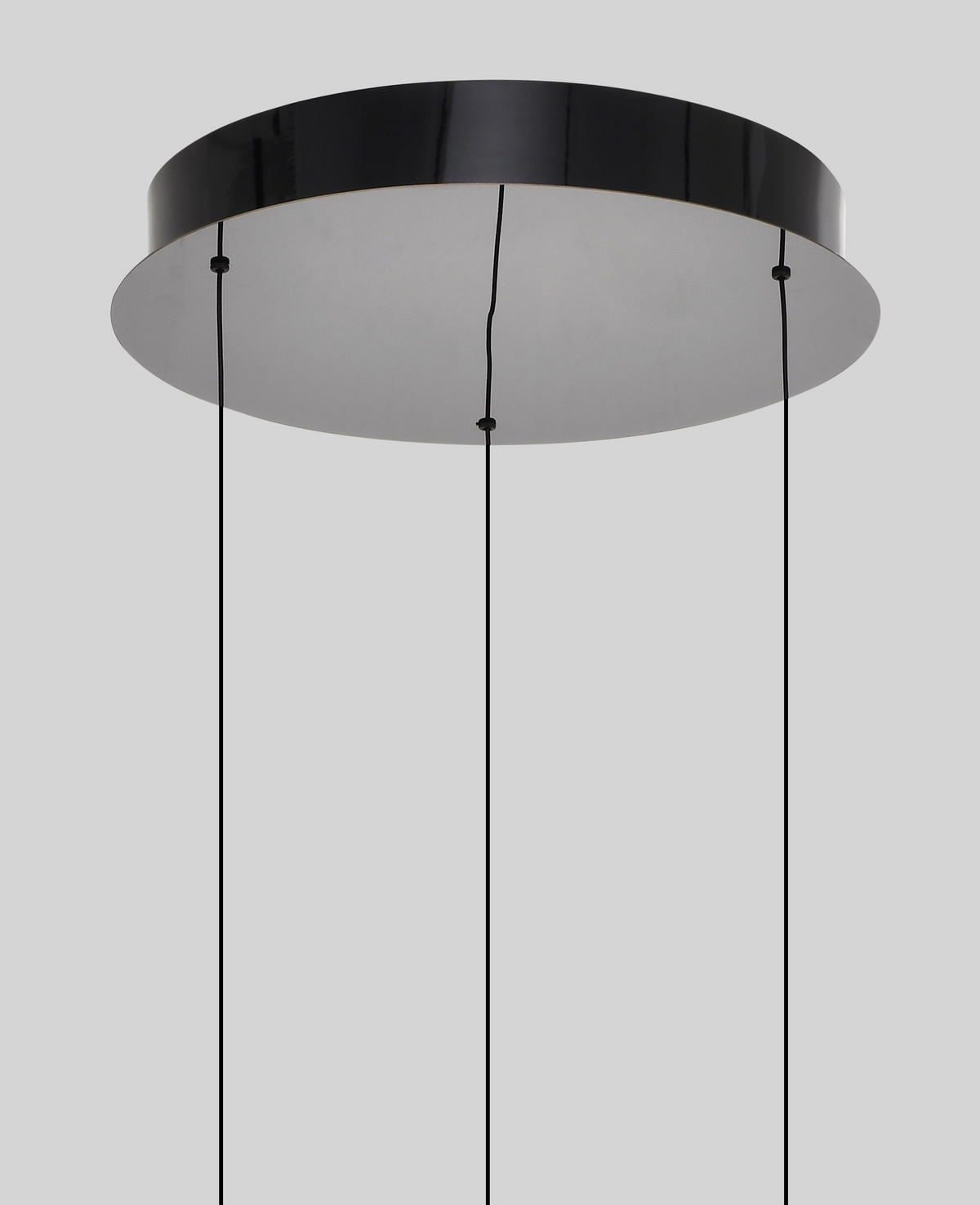 LED-HÄNGELEUCHTE Gubbio 49/150/49 cm  - Schwarzchrom, Design, Metall (49/150/49cm)