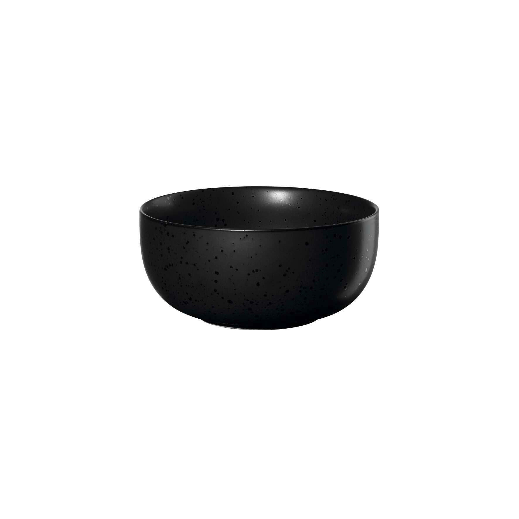 SNACKSCHALE COPPA KURO - Schwarz, Design, Keramik (11/5,2cm) - ASA