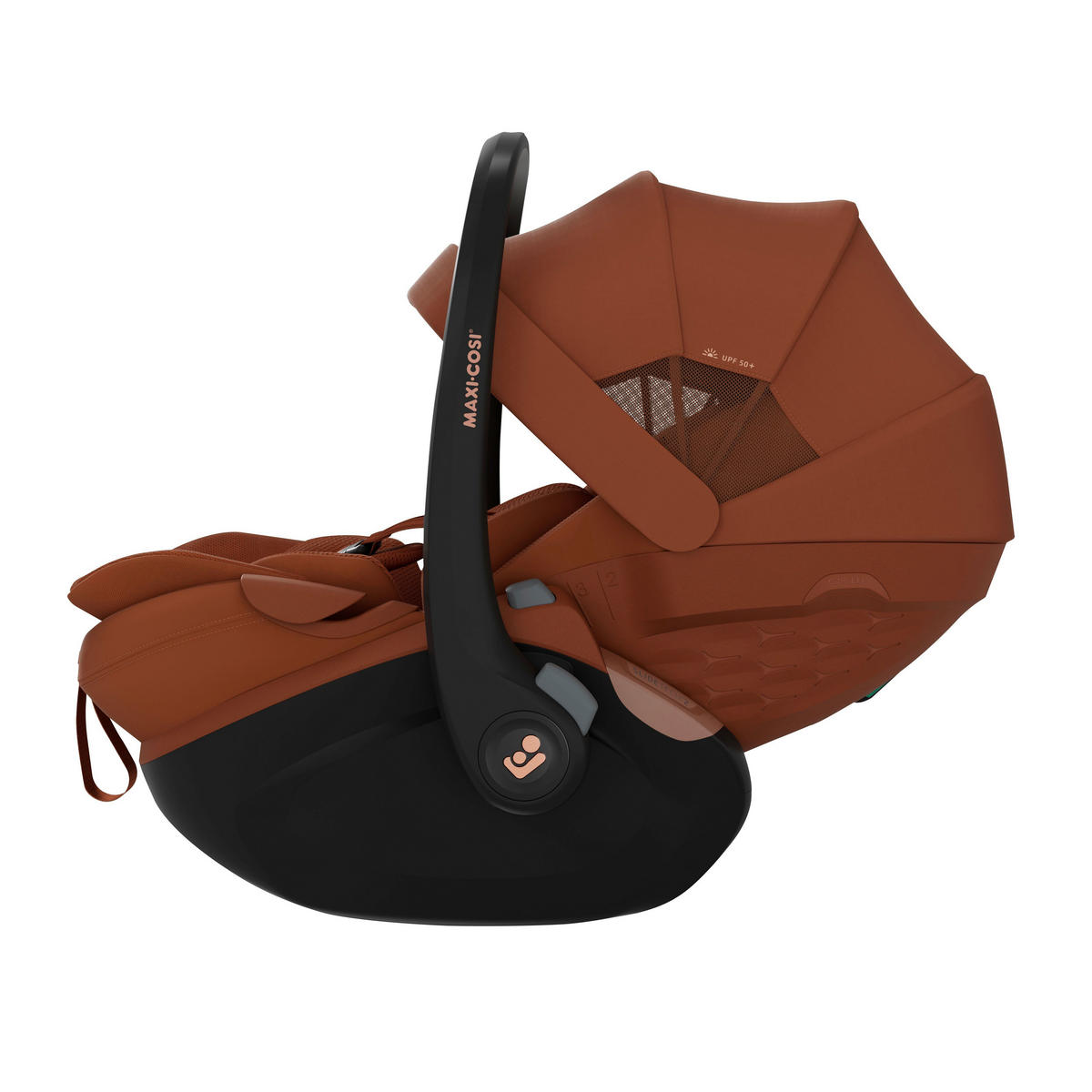 BABYSCHALE Pebble Slide Pro Copper Terra   - Braun, Basics, Kunststoff/Textil (44/58/70cm) - Maxi-Cosi