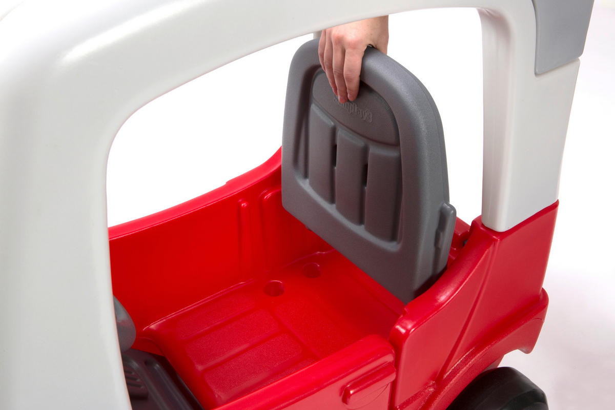 KINDERAUTO - Rot, Basics, Kunststoff (86,4/53,3/91,4cm)