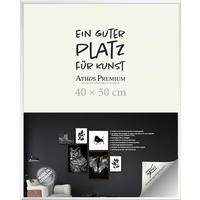BILDERRAHMEN in Silberfarben  - Silberfarben, Basics, Glas/Holzwerkstoff (40/50/1,8cm)