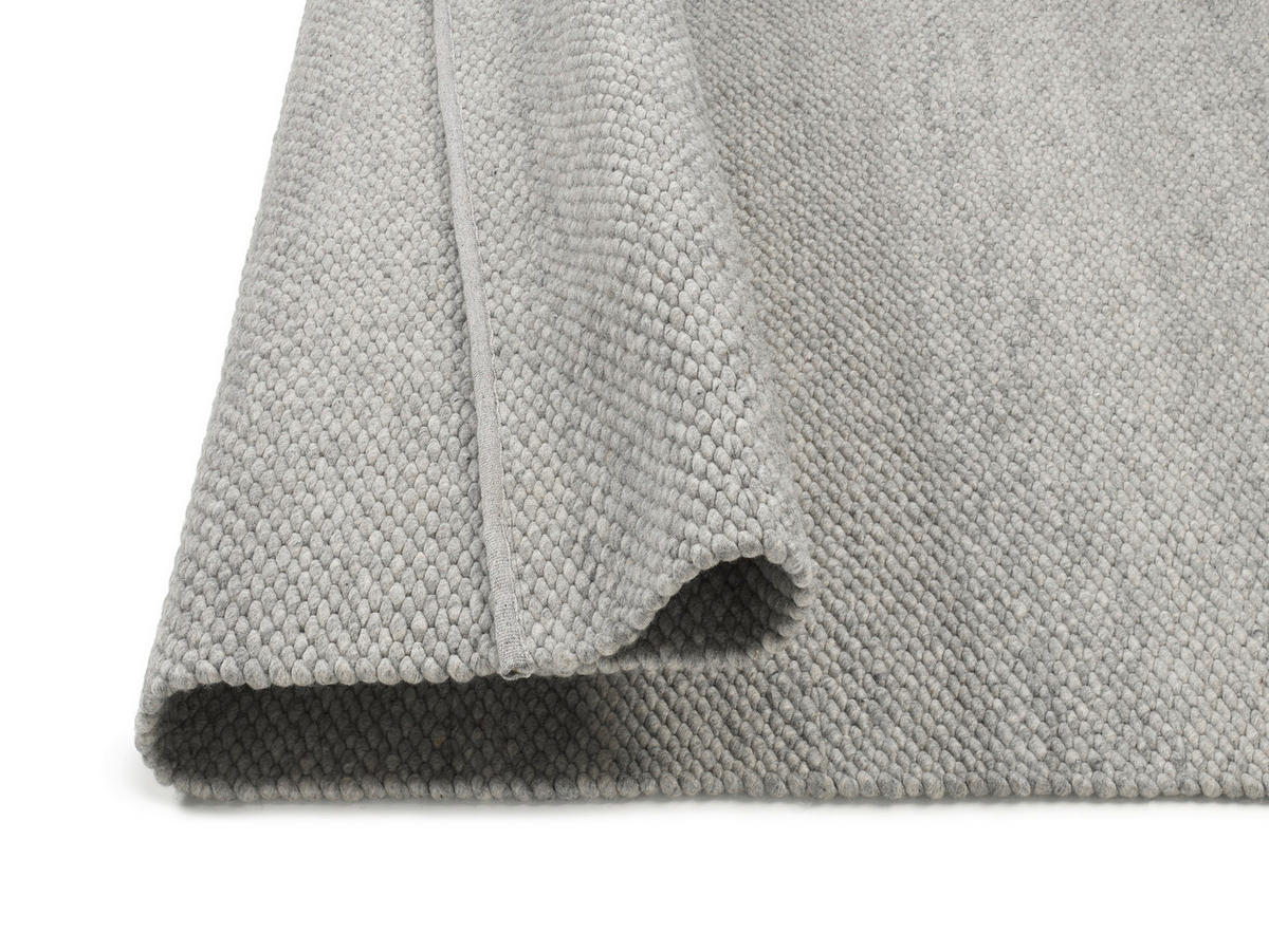 HANDWEBTEPPICH 240/340 cm Grau  - Grau, Basics, Textil (240/340cm) - Linea Natura